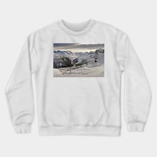 Lech Zurs am Arlberg Austrian Alps Austria Crewneck Sweatshirt